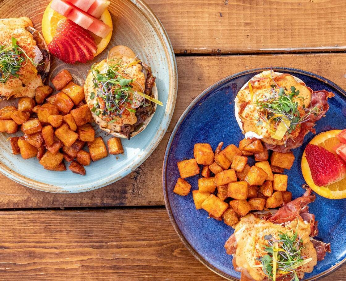 Wild Boar Sausage Crepe